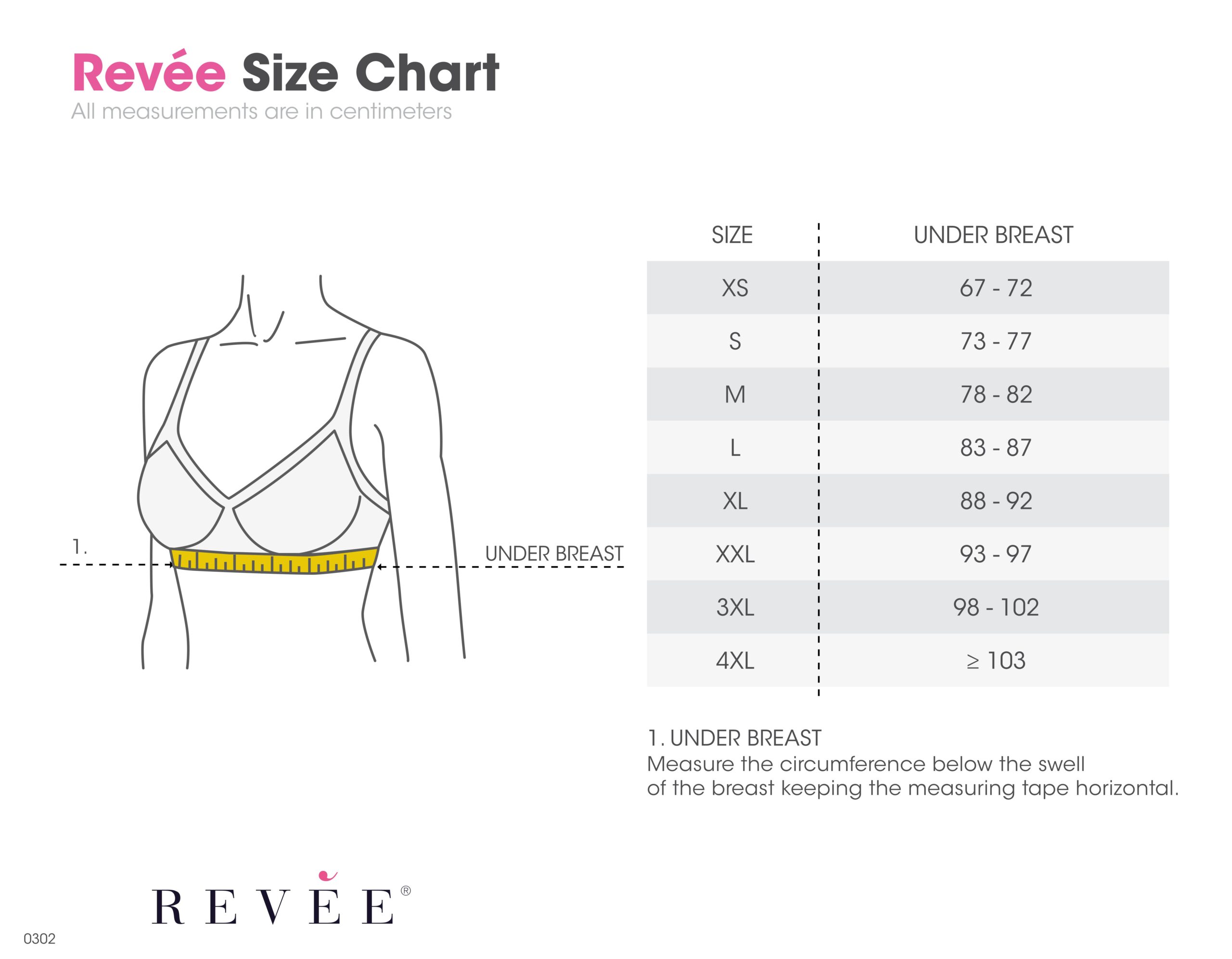 Size ChartPost-Surgical Medical Compression Garment (Zipper)