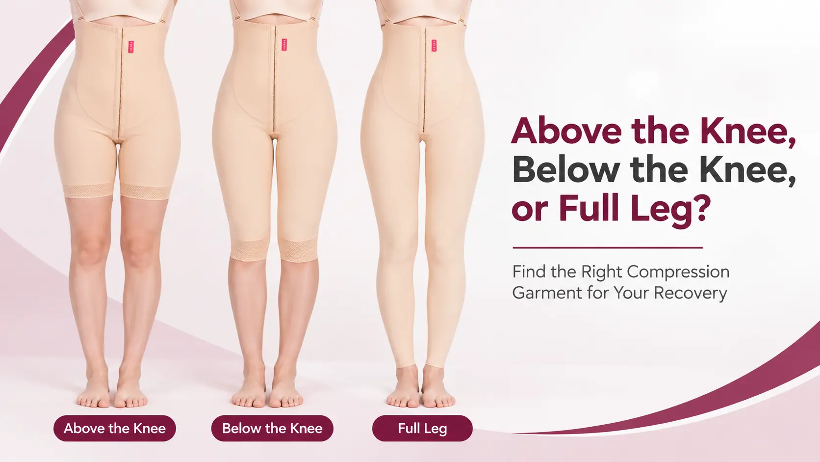 Above-Knee vs Below-Knee vs Full-Leg Compression Garment After Liposuction