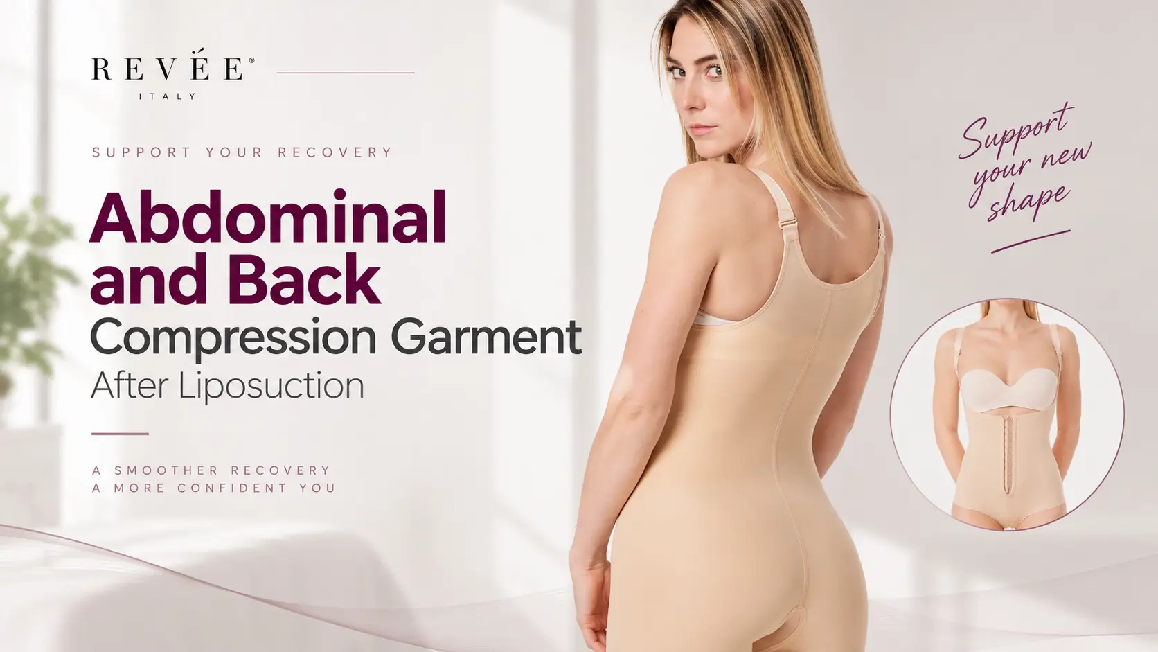 Abdomen and Back Compression Garment After Liposuction: When Broader Coverage Helps
