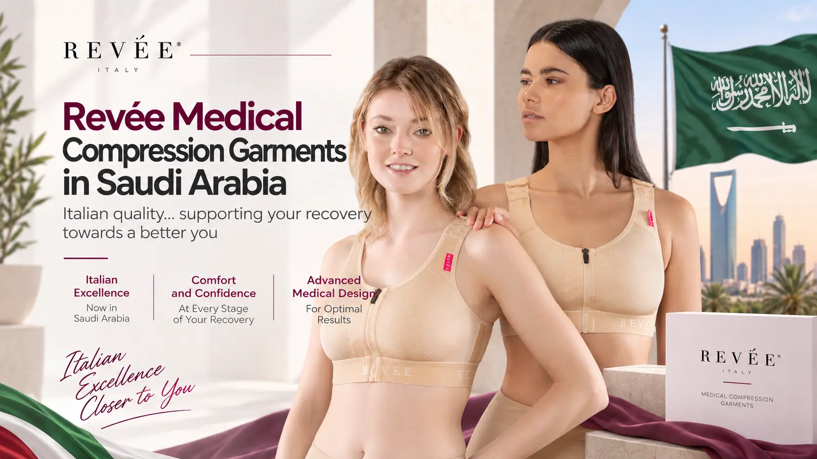 Revée Medical Compression Garments in Saudi Arabia: Choose by Procedure