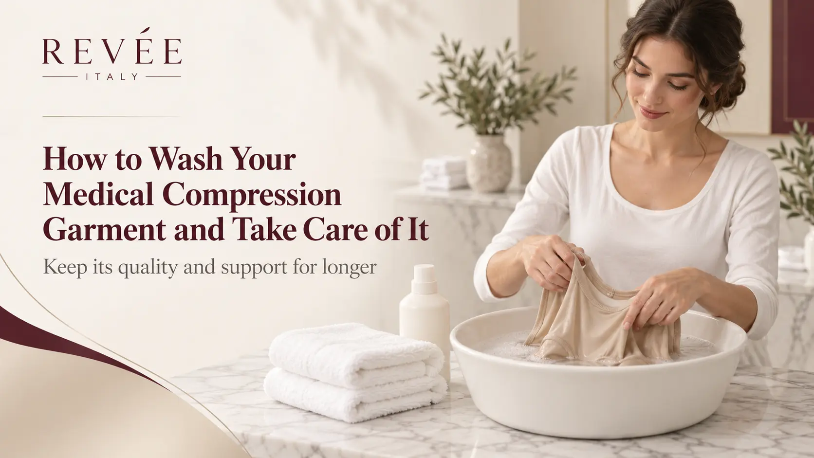 How to Wash and Care for a Post-Surgical Compression Garment
