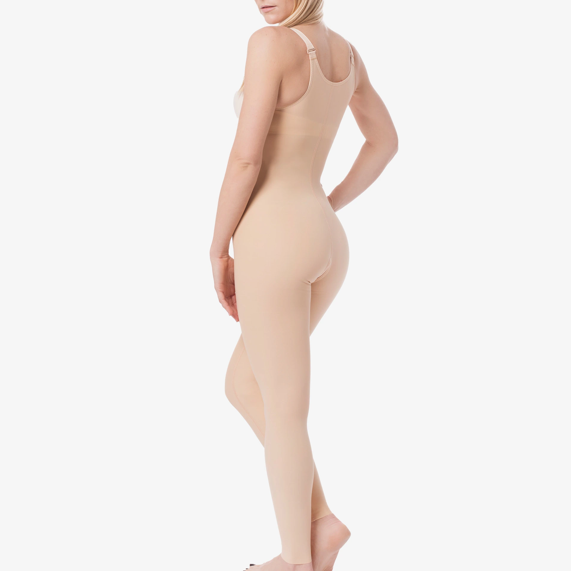 مشد طبي ضاغط من ريفي لشفط الدهون يغطي ما أسفل الصدر إلى الكامل